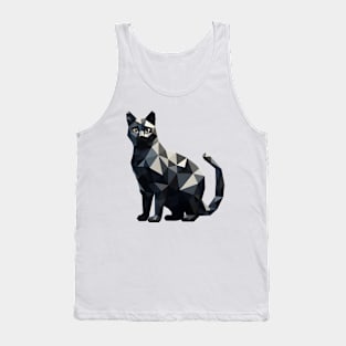 Black Cat Tank Top